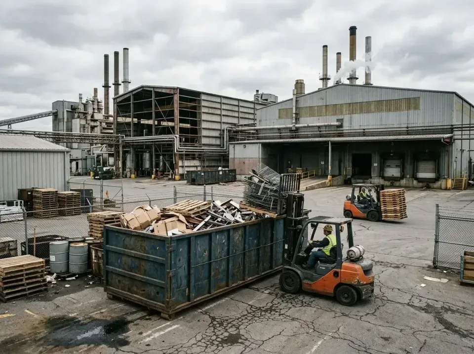 industrial-factory-scrap-conta-003 — frequently asked questions, Cheap Roll-off Dumpster Rentals in Racine, WI